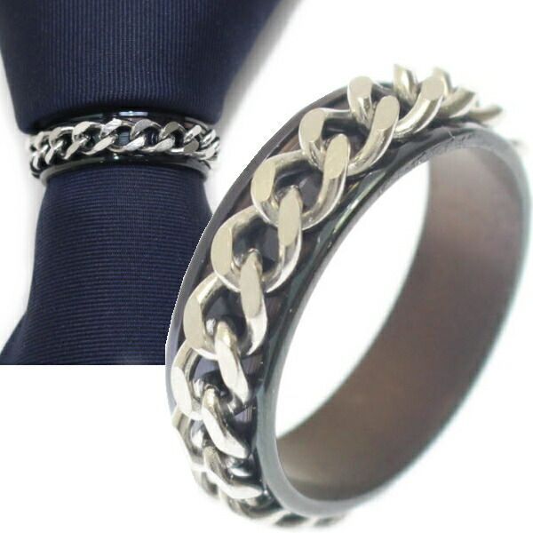 ループタイ ネクタイリング チーフリング スカーフリング ブルー