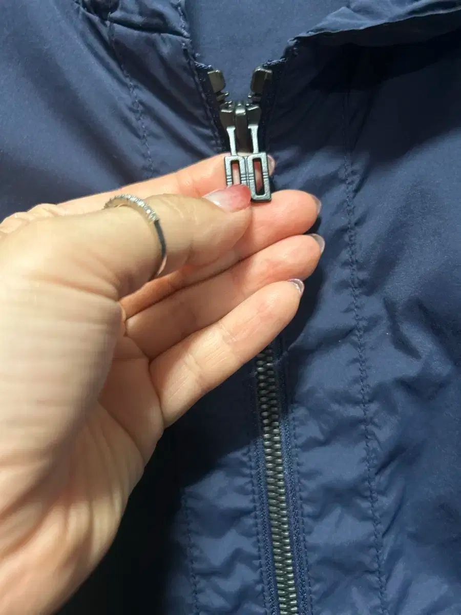 柄 DAKS₍ダックス ゴルフ パンチング ウィンドブレーカー レディース 90 ネイビー