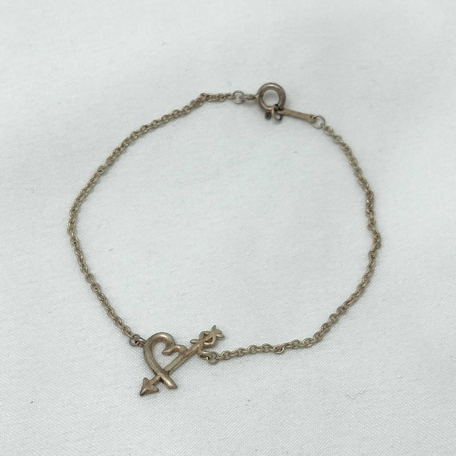 TIFFANY&Co. ティファニー ラビングハート ブレスレット Ag925 TIFFANY&Co.】ティファニー ラビングハート ブレスレット