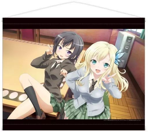 中古】タペストリー 三日月夜空＆柏崎星奈 B2タペストリー 「僕は友達