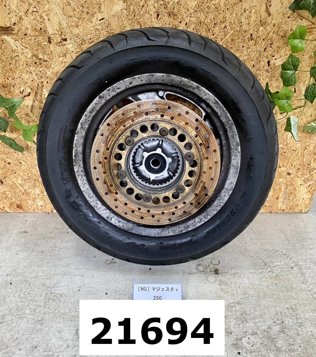 マジェスティ250(sg03j) y'sGEAR製　FRホイールセット マジェスティ250(sg03j) y'sGEAR製 FRホイールセット - メルカリ