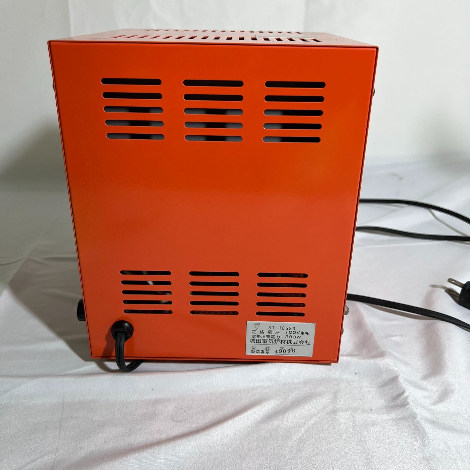 シロタ SUPER PETIT スーパープチ 城田電気炉材 電気炉 中古の