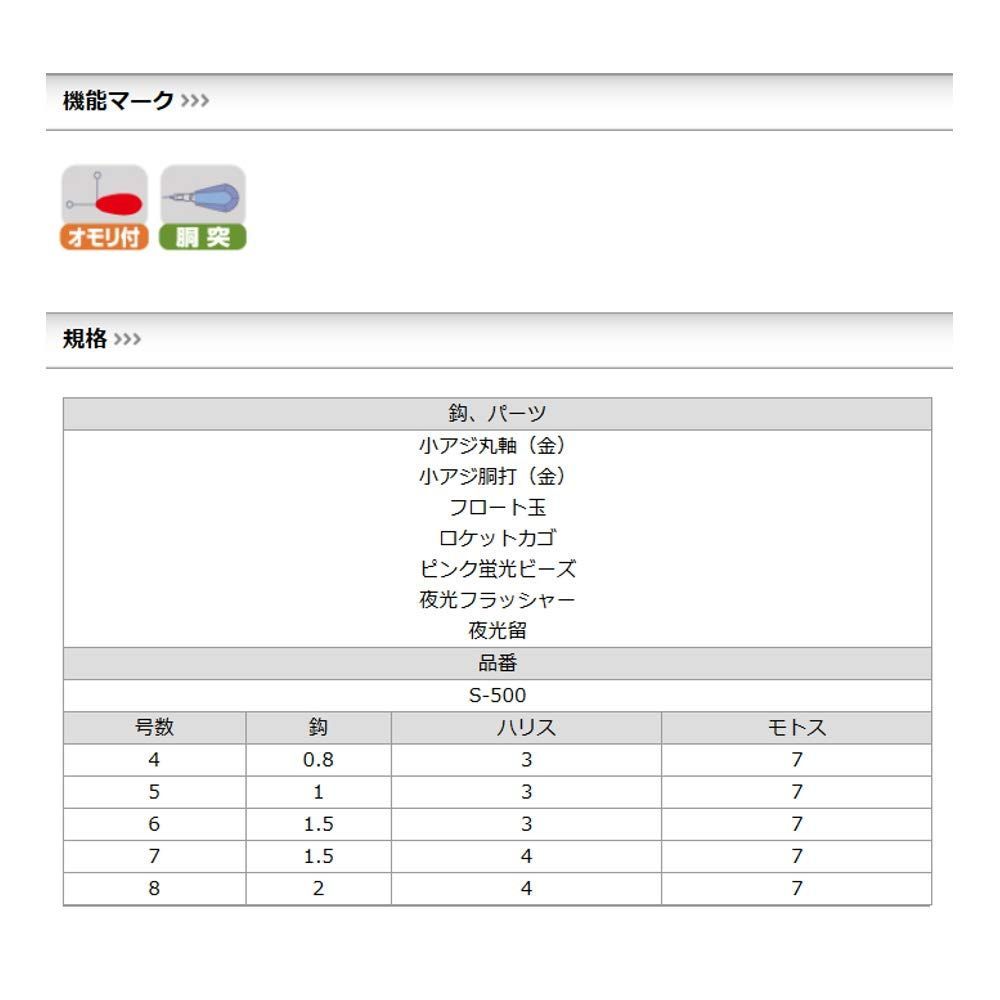 在庫処分】ささめ針(SASAME) S-500 ブッコミサビキセット - メルカリ