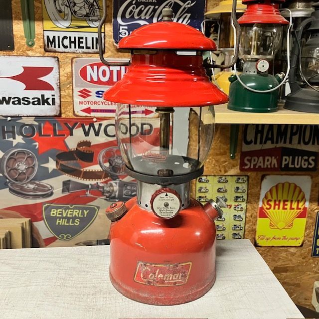1957⁄1 コールマン200A イエローボーダー コールマン Coleman ランタン