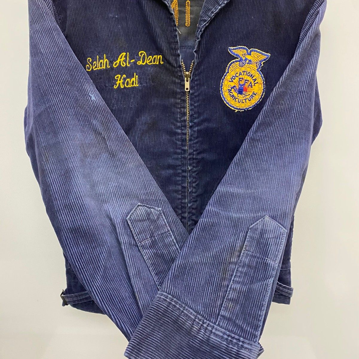 70's FFAジャケットファーマーズジャケット TALONジップ　サイズ46 70's FFAジャケットファーマーズジャケット TALONジップ サイズ