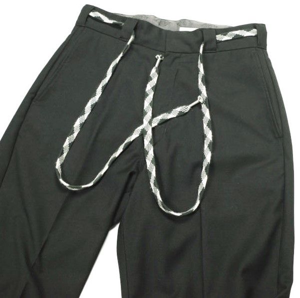 YSTRDY S TMRRW x Dickies イエスタデイズトゥモロー ディッキーズ 21SS 別注 PRAIRIE SLACKS POLY TWILL ミックスコード付き ポリエステルツイル スラックス YT-P0851 30 BLACK パンツ - メルカリ