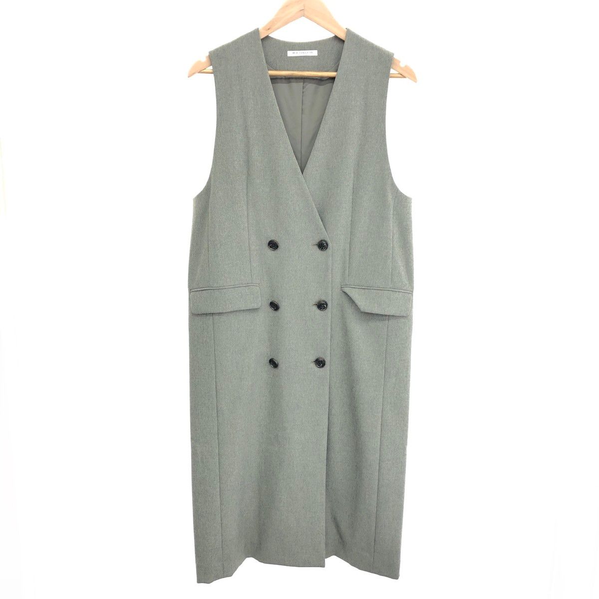 BEAUTY-YOUTH UNITEDARROWS ツイルジャンパースカート サイズ S ジレ 2WAY 定価18700円 グレー レディース | 241005006425