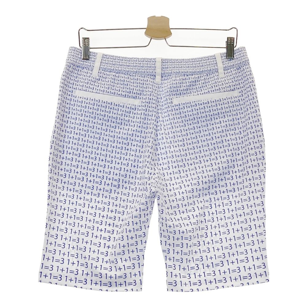 サイズ 5 1PIU1UGUALE3 GOLF GRP132 ハーフパンツ 総柄 ホワイト系 240101441191 ゴルフウェア メンズ ストスト