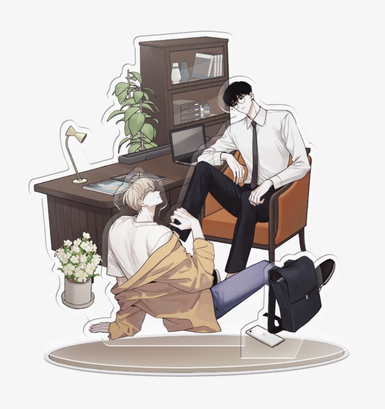 韓国版 漫画 TAN チェックメイト〜君を取るのはこの俺〜 アクリルスタンド 韓国BL グッズ レジンコミックス