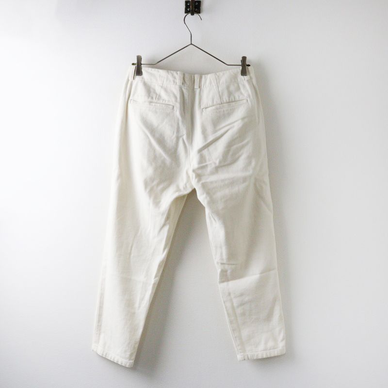 美品★evam eva★24SS コットンタックパンツ テーパード 楽天市場】【10%OFFクーポン対象】エヴァムエヴァ パンツ evam