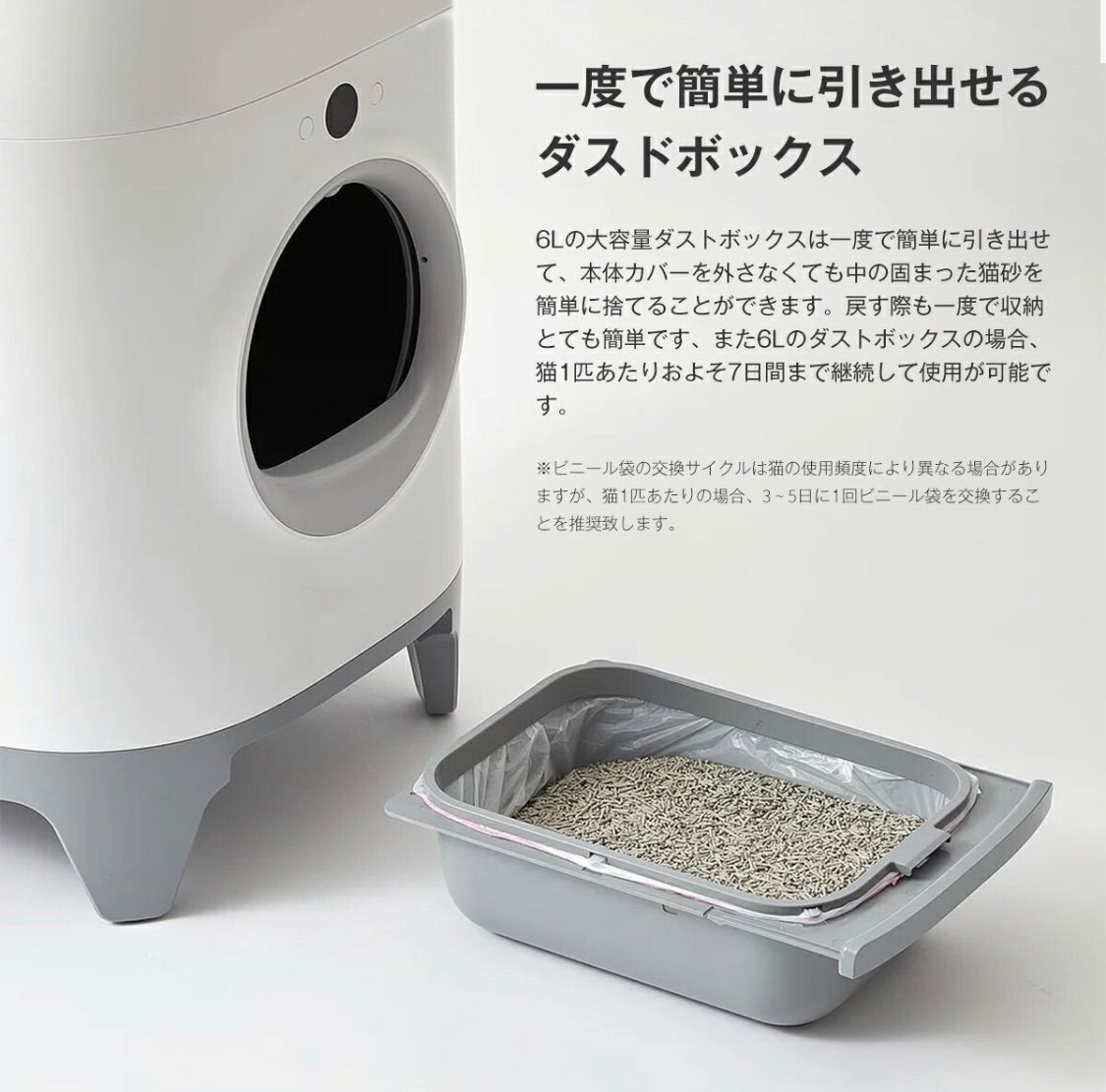 全自動ネコトイレ 猫トイレ １年保証付き PETKIT - メルカリ