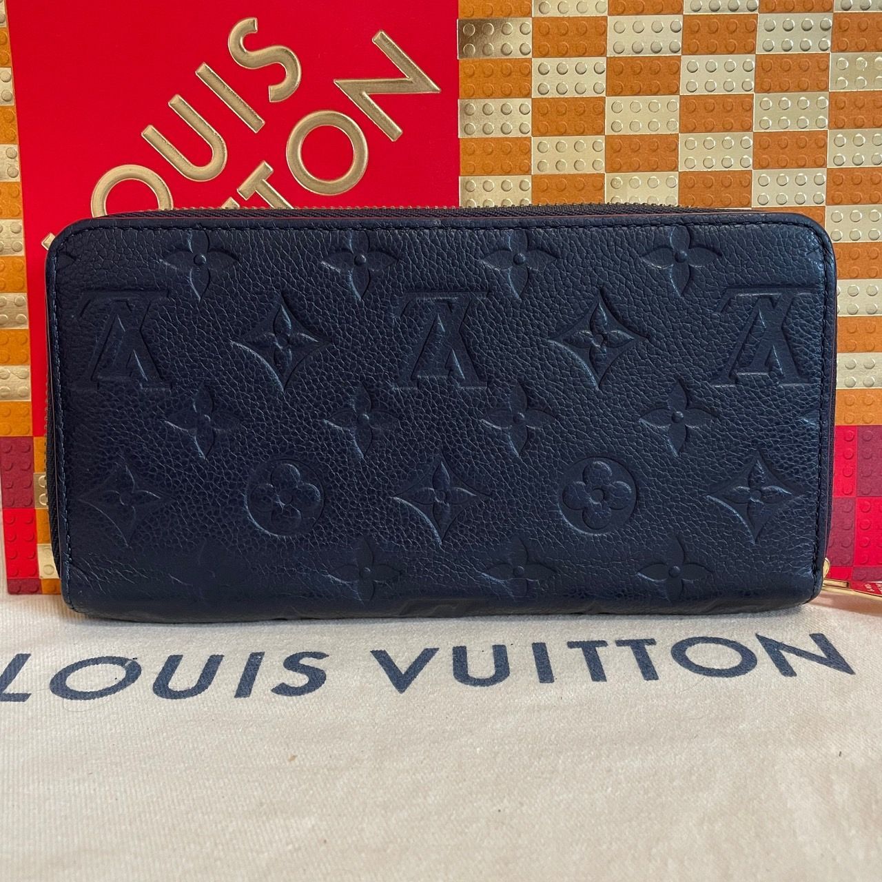 極上美品】ルイヴィトン モノグラム アンプラント ジッピー 長財布