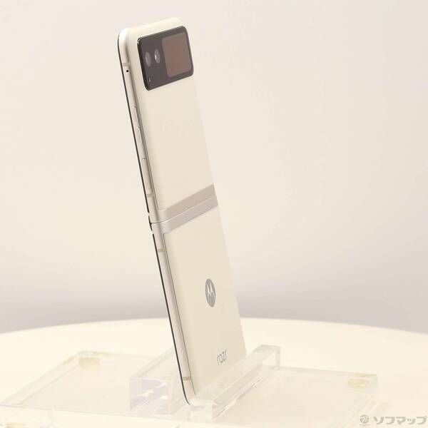 お*べ様 【新品未開封】motorola razr 40 バニラクリーム 中古品〕 motorola razr 40 256GB バニラクリーム PAYC0001JP