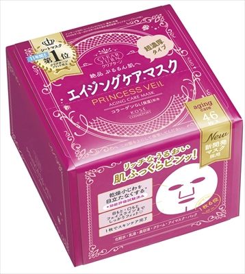 まとめ買い-12点セット クリアＴプリンセスヴェールエイジングケアマスク４６ コーセーコスメポート シートマスク