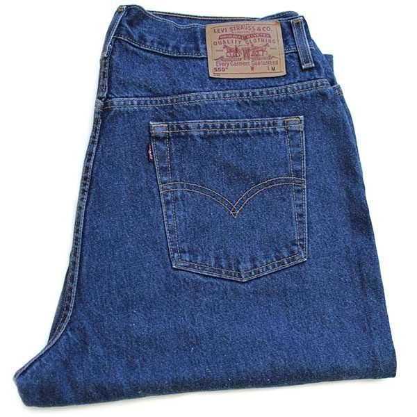 00s メキシコ製 Levi'sリーバイス 550 デニムパンツ 18 M☆185