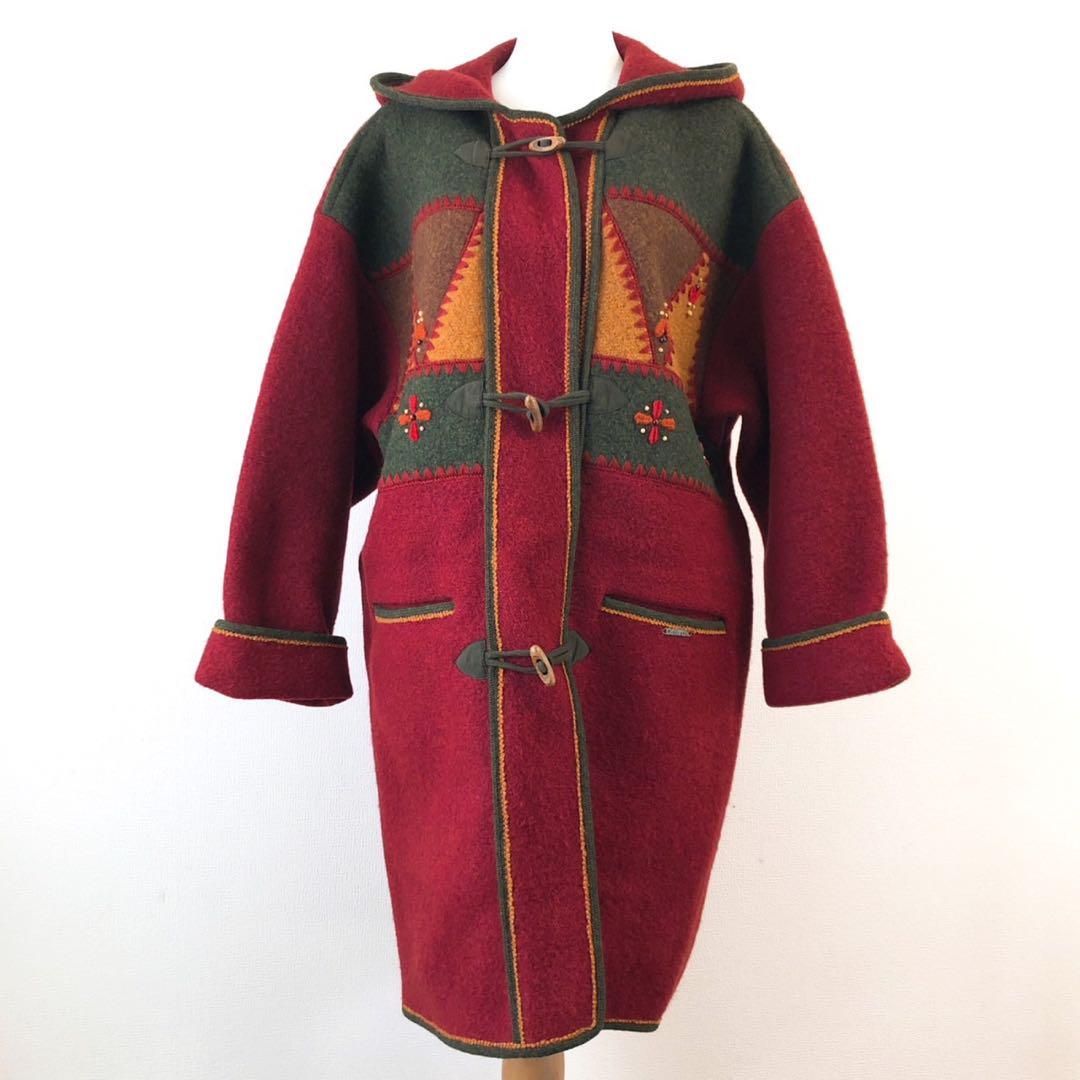 GIESSWEIN ダッフルコート ロング オーストラリア製 昭和レトロ