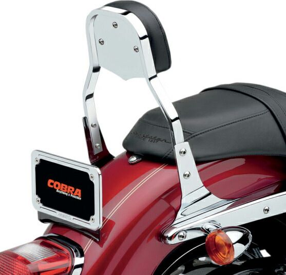 スクエアシーシーバー 11インチ クローム 2007〜17年FLSTF、2006〜10年FXST