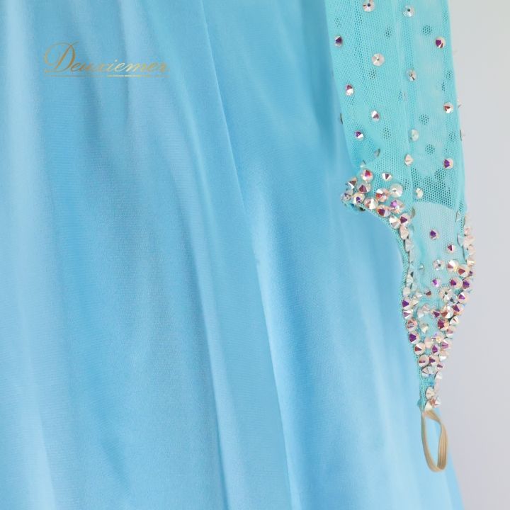 鮮やか青色ドレス 社交ダンス（セキネ） 社交ダンス 衣装 セキネ SEKINE スタンダード ドレス スタンダード