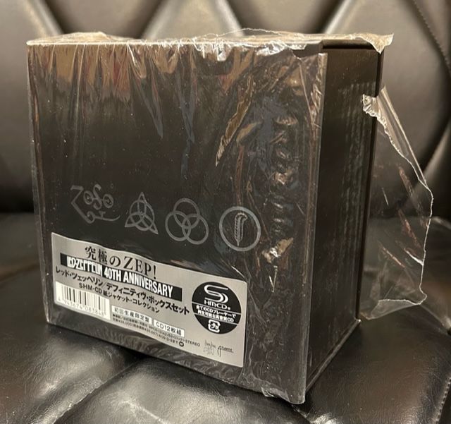 SHM-CD BOX】レッド・ツェッペリン デフィニティヴ・ボックスセット 紙