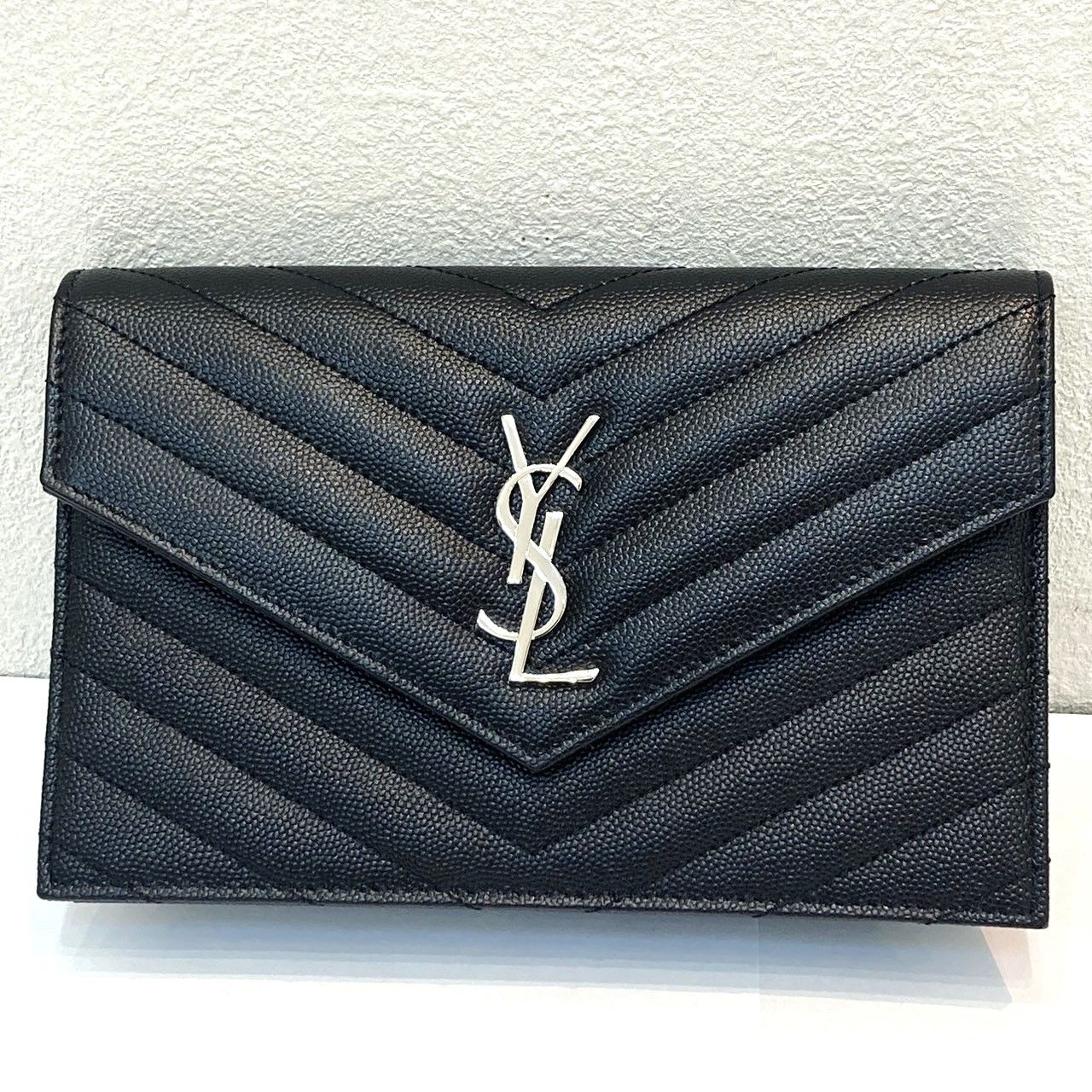 ◇ SAINT LAURENT PARIS サンローランパリ チェーン ウォレット