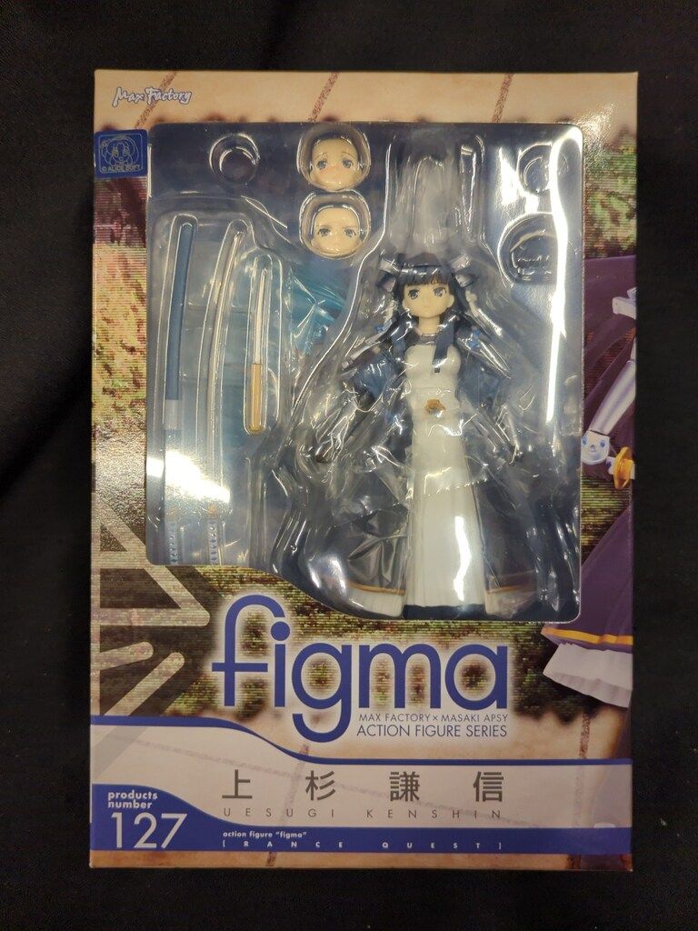 figma 127 上杉謙信 レビュー】 マックスファクトリー figma 127 上杉謙信 [ランス