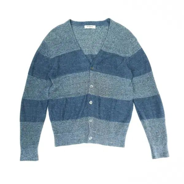 BT506 BEAN POLE(ビーンポール) メンズ 95 サイズ ダークブルー Vネック リネン カーディガン