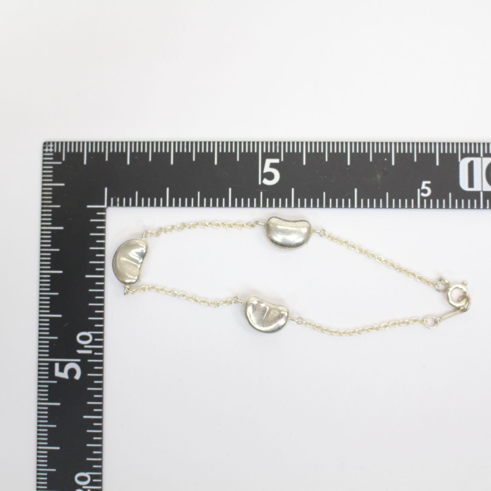 【TIFFANY&Co. 】ビーンズ 3P ブレスレット ペレッティSV 925 TIFFANY&Co. 【箱付き】 ティファニー シルバー エルサ