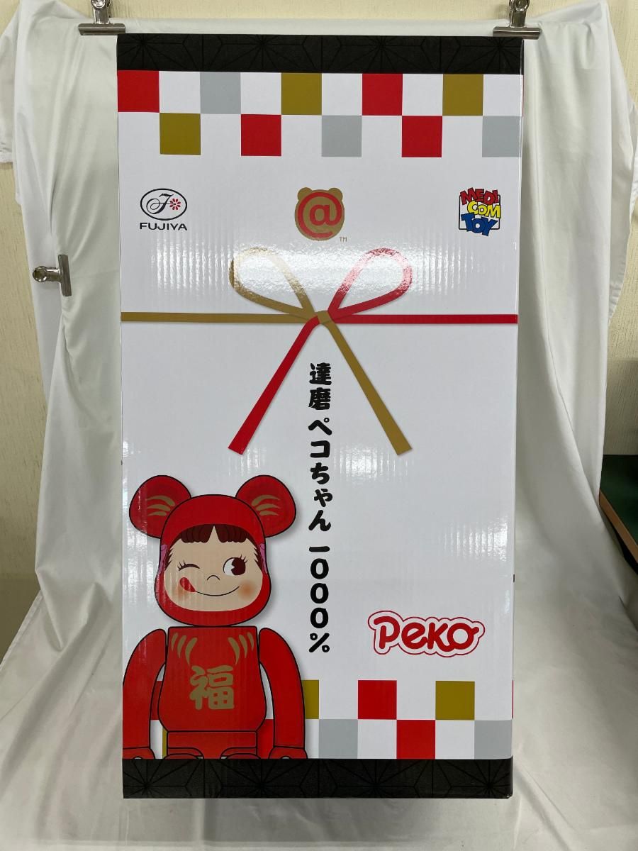 ♪BE＠RBRICK-ベアブリック- 達磨 ペコちゃん 1000％□＊同梱