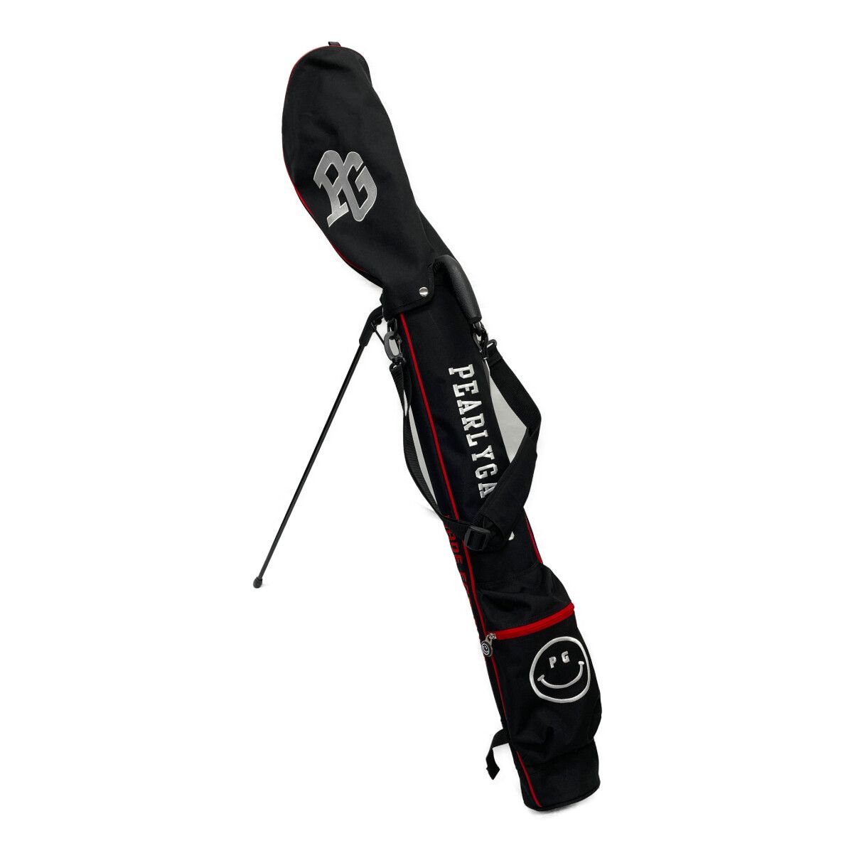 パーリーゲイツ PEARLY GATES セルフスタンドバッグ ブラック 黒