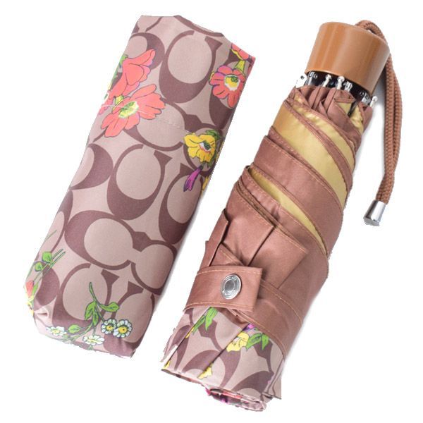 COACH UVカットアンブレラ　フラワー COACH】コーチ シグネチャー フローラル フラワー 花柄 プリント
