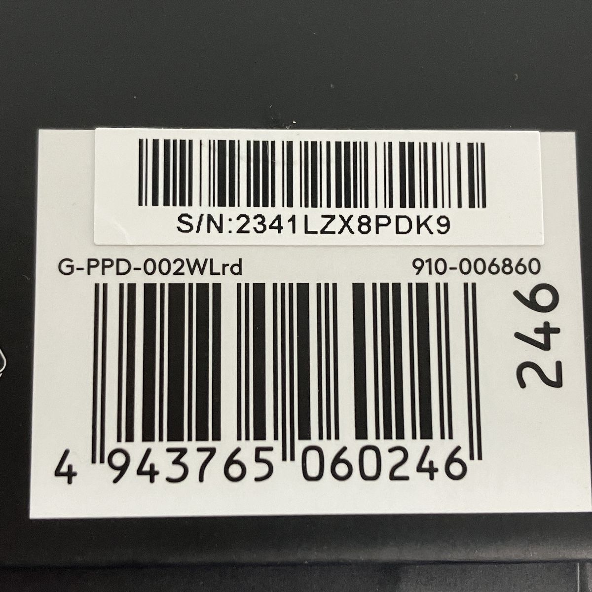 ロジクール G-PPD-002WLrdG