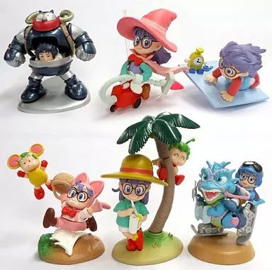 中古】トレーディングフィギュア 全6種セット 「HG Dr.スランプ