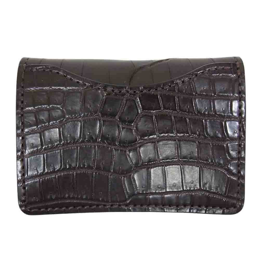 ワイルドスワンズ タング クロコダイル／サドル ブラック 選べる