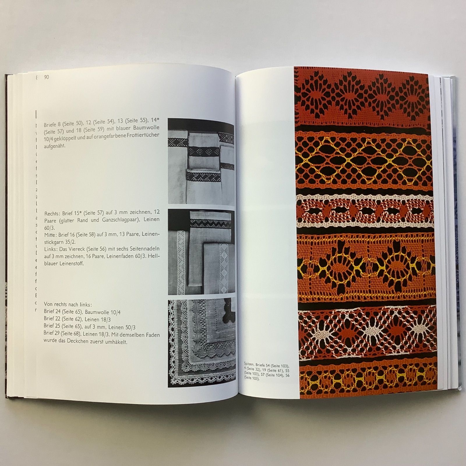 手芸本 ボビンレース BOBBIN LACE Kloppeln 別紙図案9枚付属