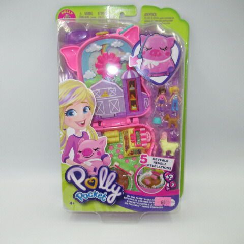 2020年Polly Pocketポーリーポケットコンパクト人形フィギュアままごとドールハウスブタPig1品限り