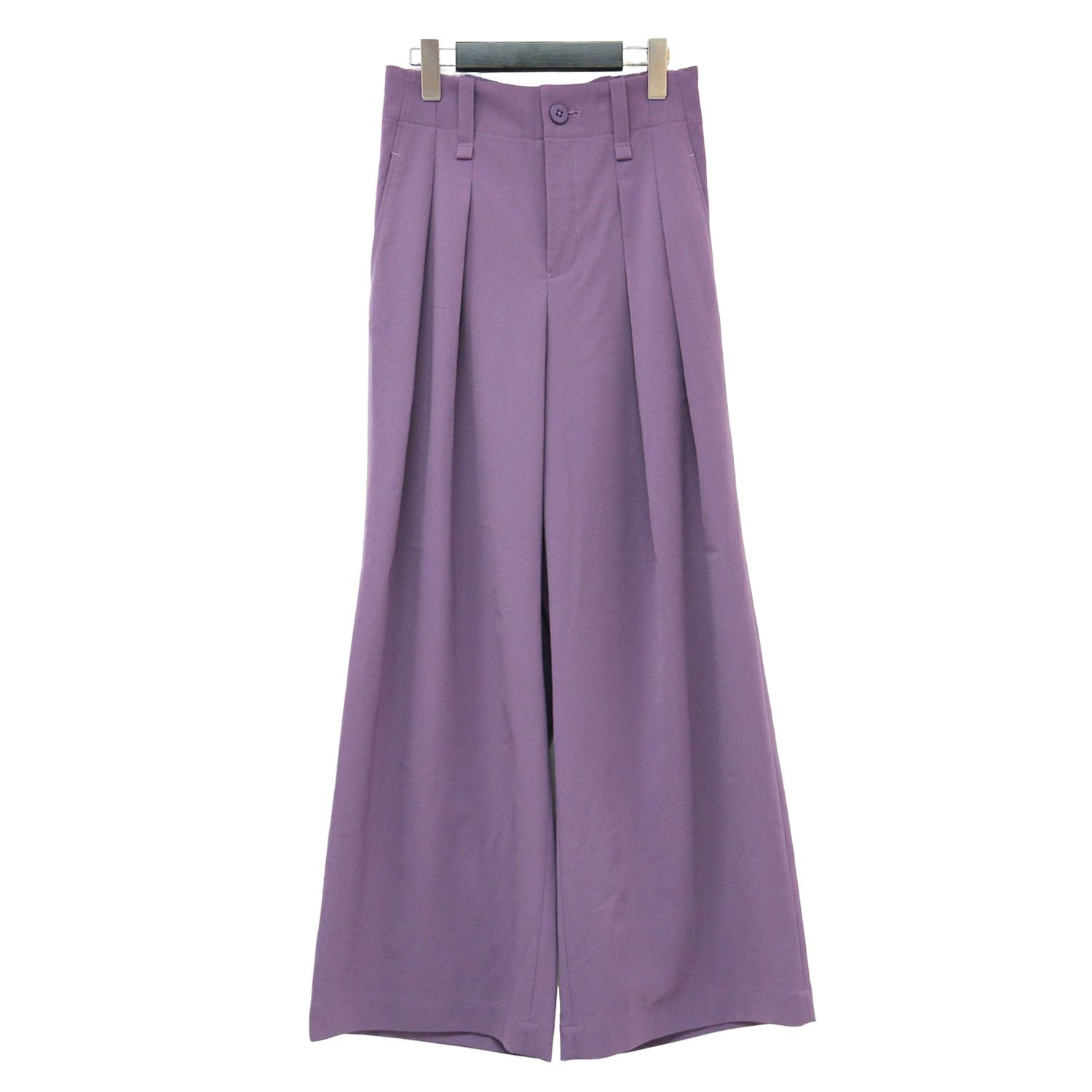 ISSEY MIYAKE イッセイミヤケ タックワイドパンツ　ネイビー PLEATS PLEASE プリーツプリーズ ISSEY MIYAKE イッセイミヤケ