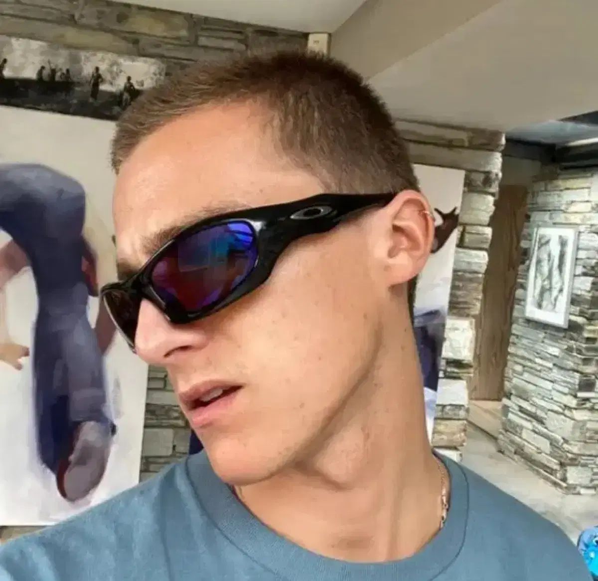 OAKLEY（オークリー) モンスタードッグ 2003 マットブラック