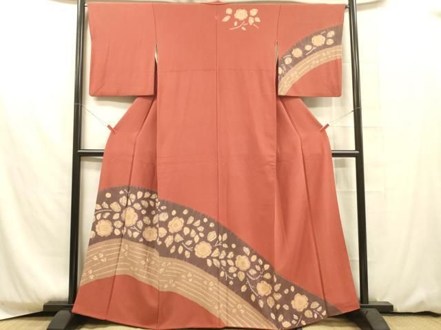 平和屋着物●十日町　名門　滝泰謹製　訪問着　辻が花　正絹　逸品　CAAW3811vf 平和屋着物○十日町 名門 滝泰謹製 訪問着 辻が花 正絹 逸品 CAAW3811vf