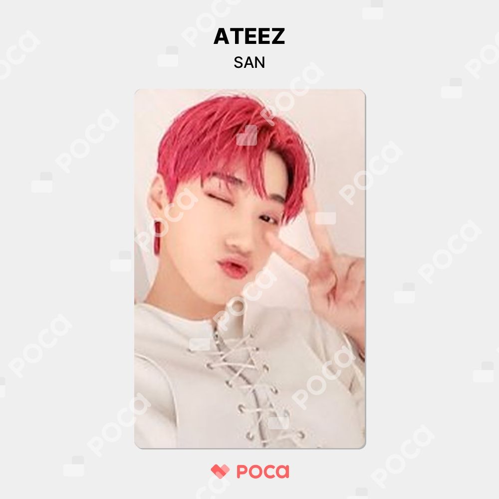 ATEEZ サン トレカ Into the A to Z 初回 限定盤 公式 トレカ