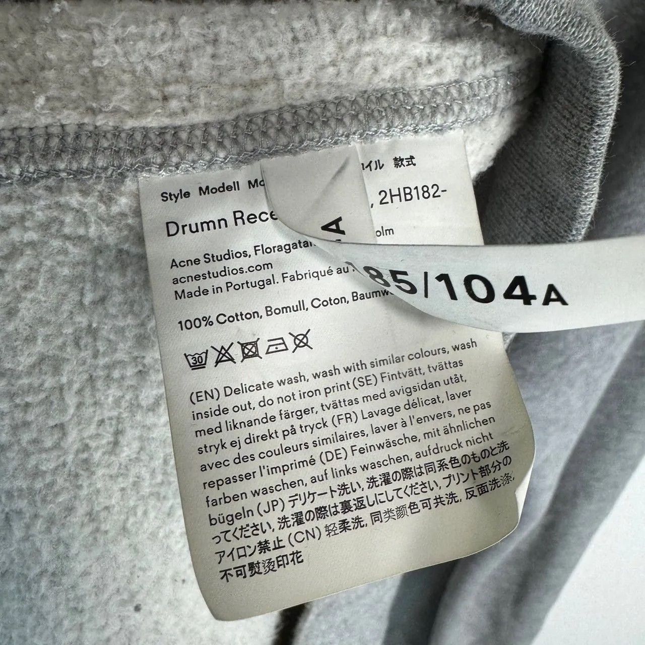 Acne Studios Bla Konst アクネストゥディオズブロコンスト パーカー  