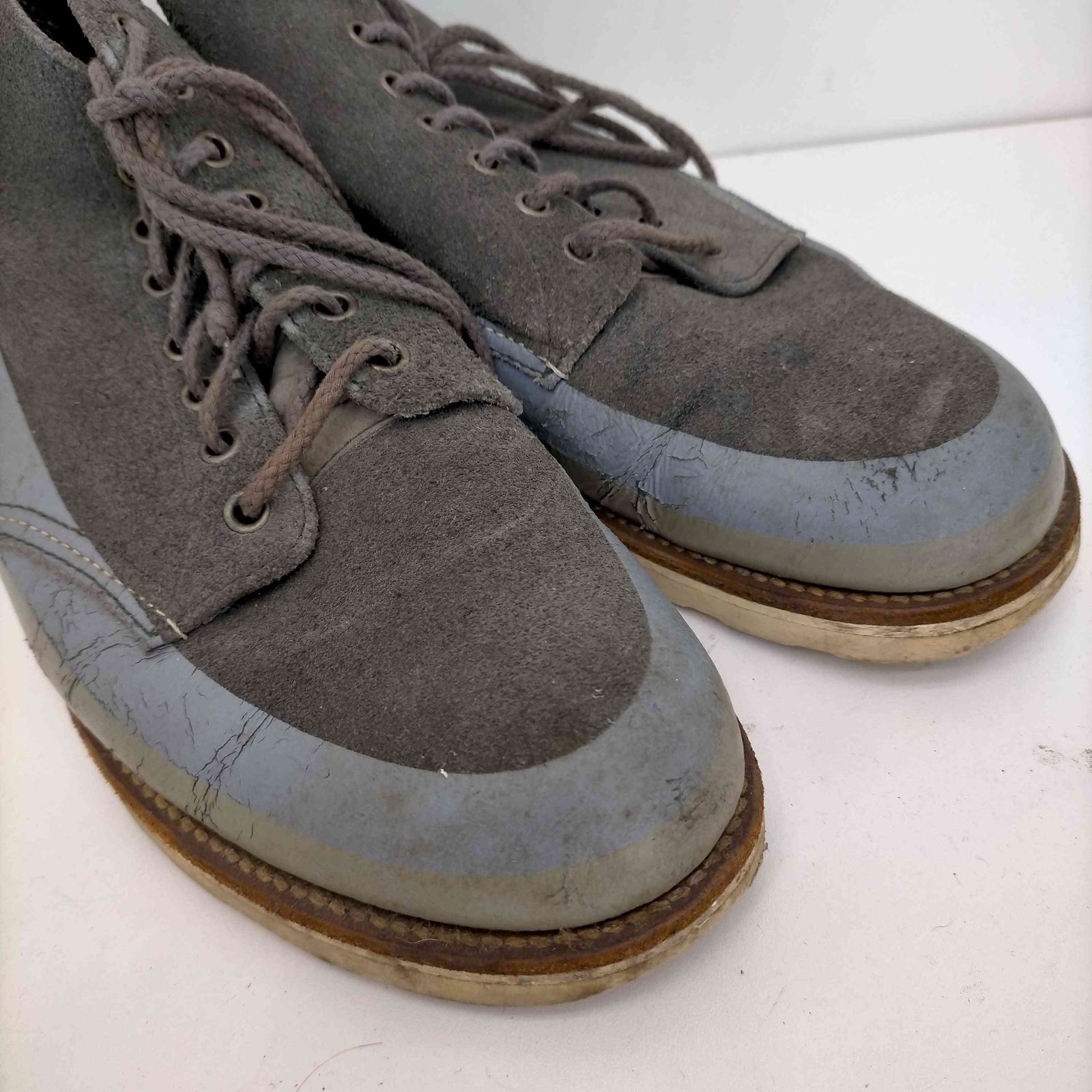 UNDERCOVER 97AW leaf期ブーツ アンダーカバー UNDERCOVER LEAF期 初期 97AW ペイント加工