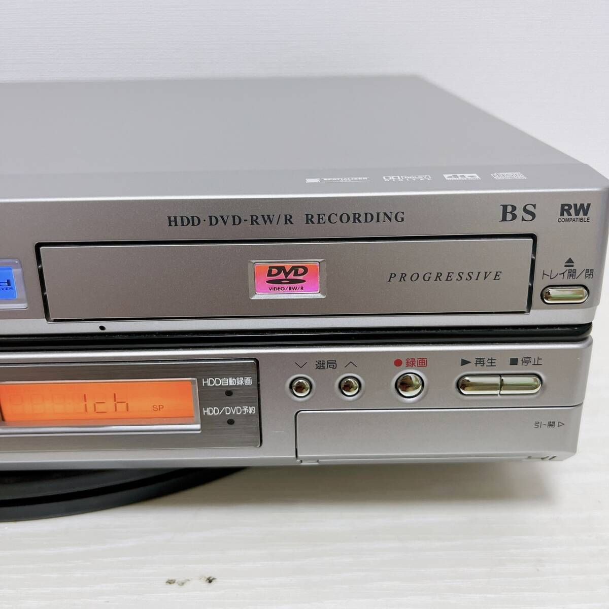 【整備品】SHARP シャープ DV-HRW30 VHS⇔DVD⇔HDD ビデオ SHARP DV-HRW30 - メルカリ