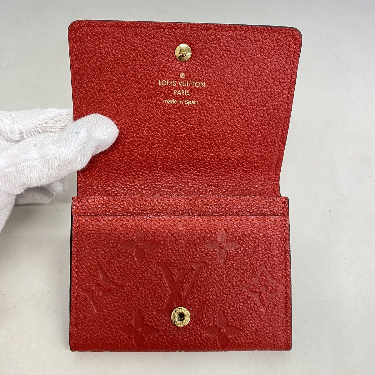 LOUIS VUITTON 名刺入れ モノグラム カードケース アンプラント