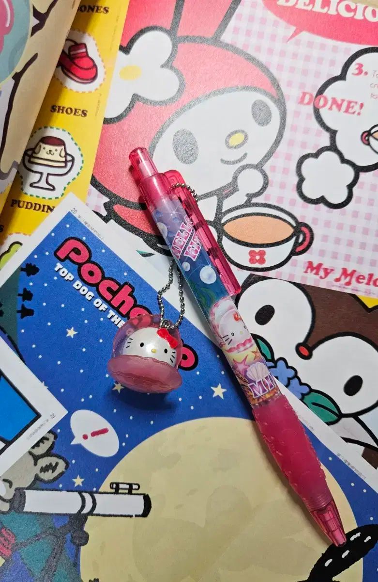 ワン ジンジュ hello kitty ハローキティ ストラップ シャープ