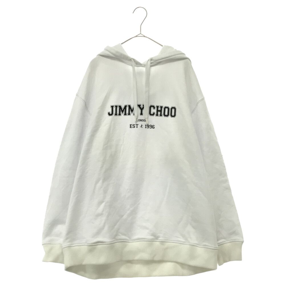 JIMMY CHOO (ジミーチュウ) カレッジ ロゴ プルオーバー スウェット 