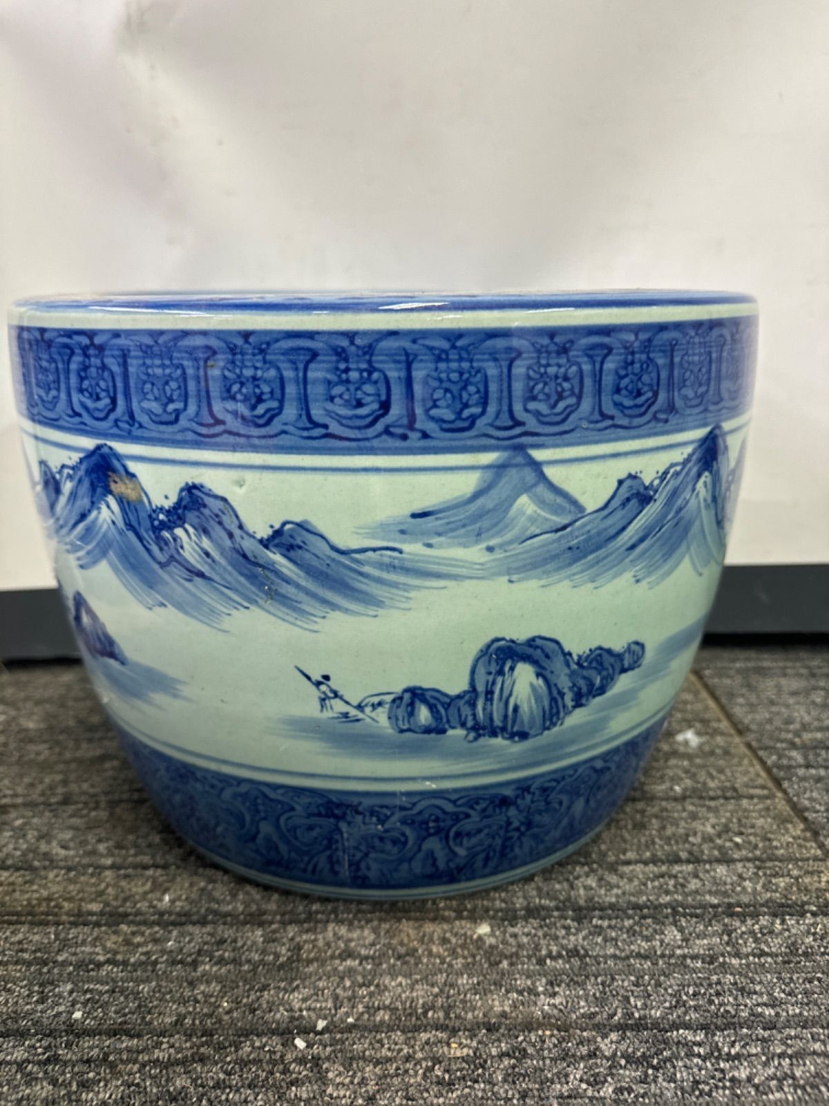 メダカ鉢 火鉢 金魚鉢 アンティーク - メルカリ