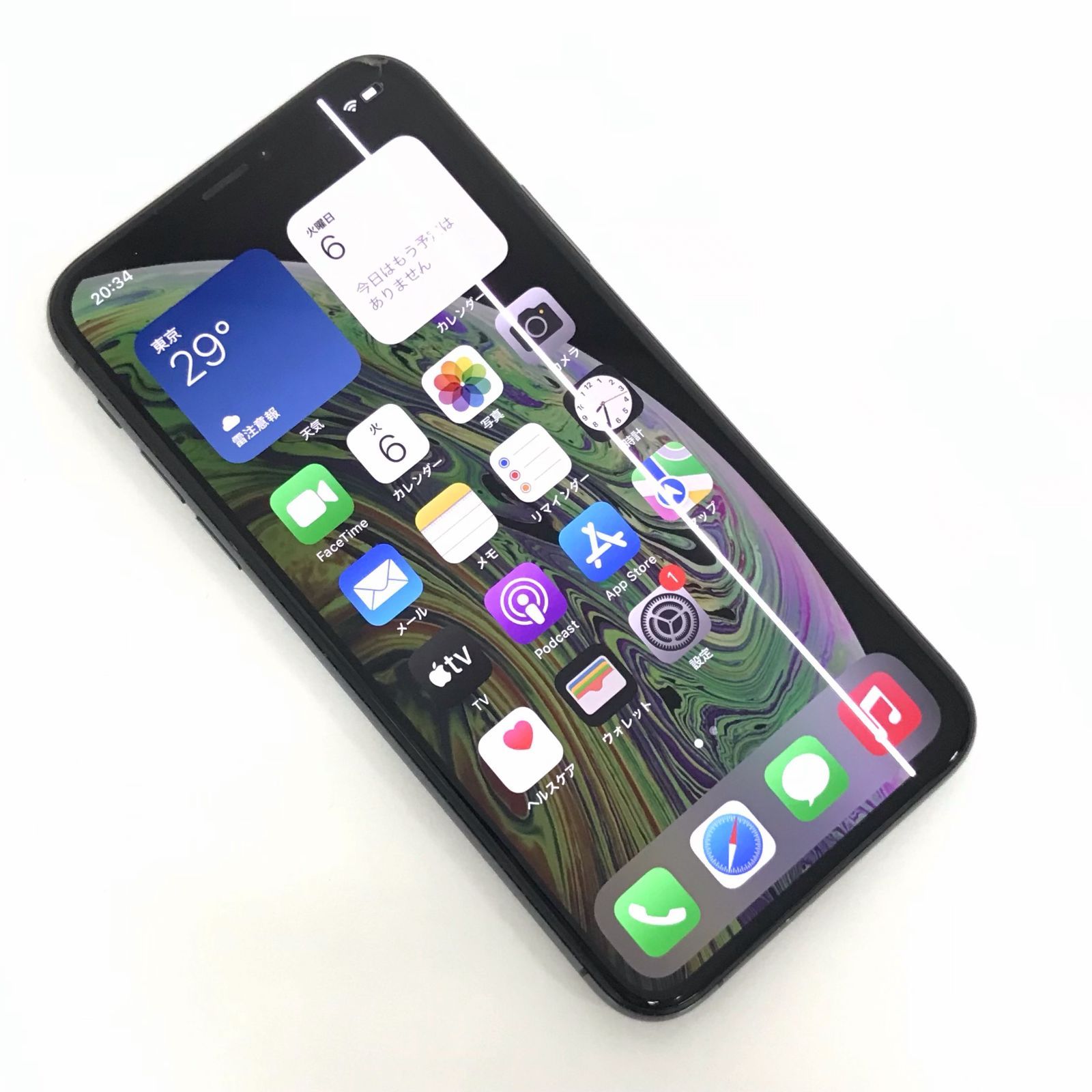 θ【ジャンク品/SIMロック解除済み】iPhoneXS 64GB スペース