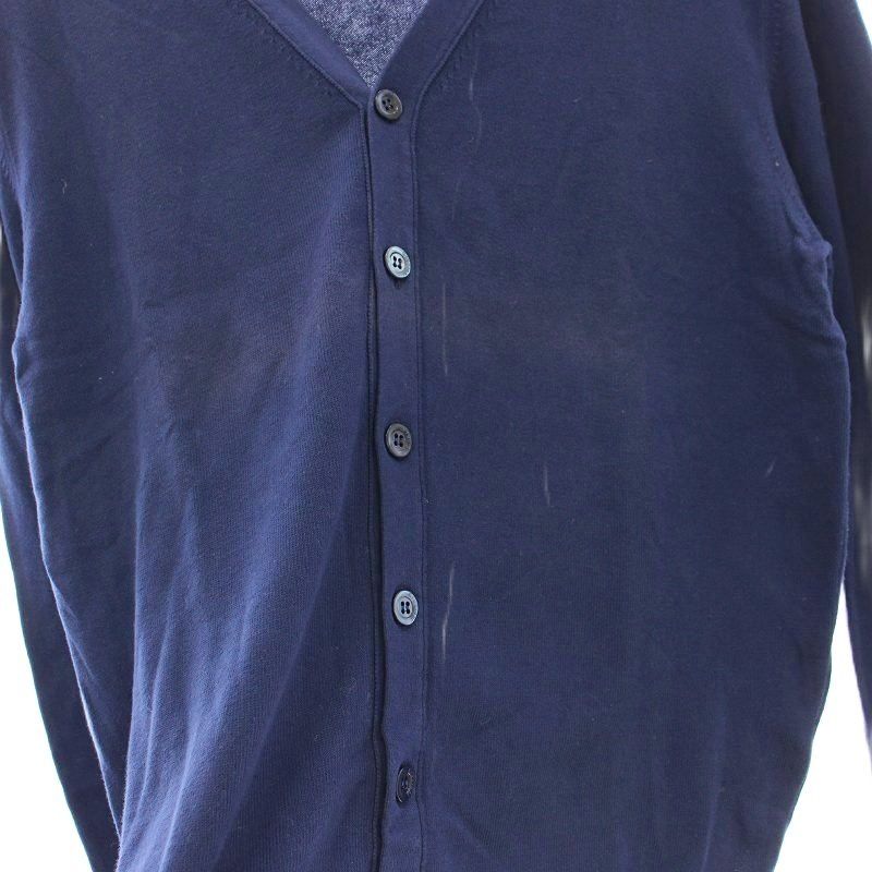 美品✨現行クルチアーニ　コットンカーディガン　46 M ネイビー　近年モデル 美品✨現行クルチアーニ コットンカーディガン 46 M ネイビー
