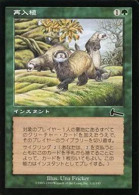 マジック：ザ・ギャザリング LK 中古】マジックザギャザリング 111/143[C]：【ULG】再入植