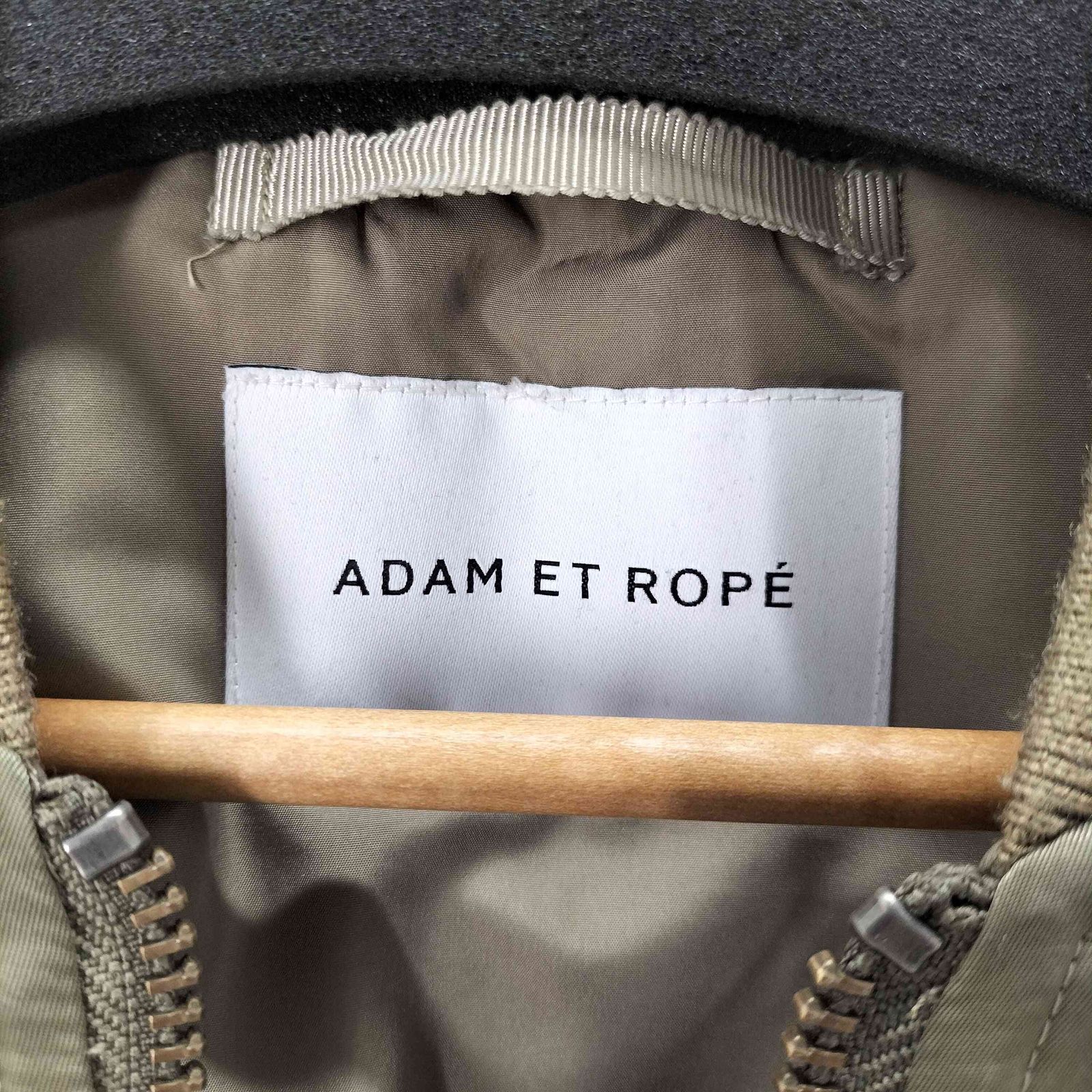 アダムエロペ Adam et Rope MA-1 ミリタリーブルゾン メンズ JPN：L